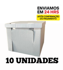 KIT 10 unidades - Caixas de bolo Alta branca
