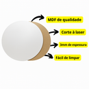 KIT 10 unidades - Cake Board 3mm